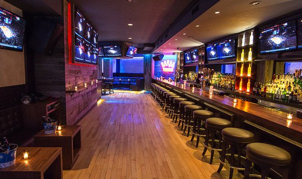 The main room of the Royal features comfortable seating and the main bar. It's the perfect place for watching sports and catching up with good friends